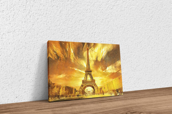 Eiffelturm Gemälde Keilrahmen