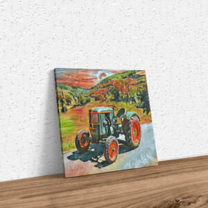 Traktor Deutz F1L514 Gemälde Keilrahmen