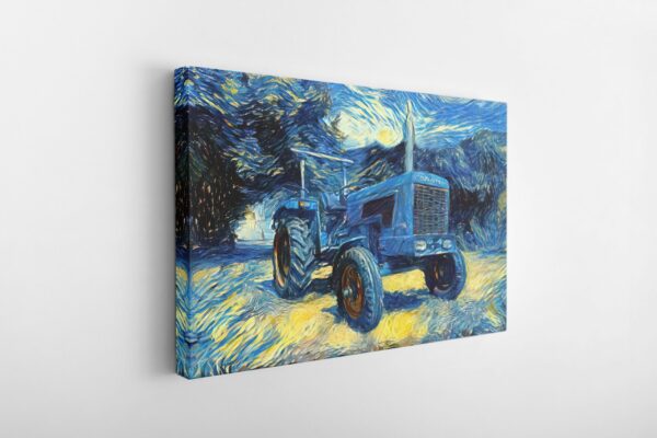 Hanomag Perfekt 400E Van Gogh Poster Keilrahmen