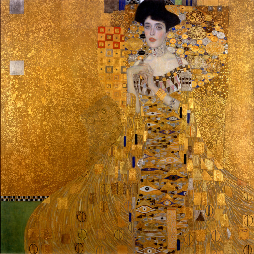 Ihr Foto als Goldene Adele von Gustav Klimt