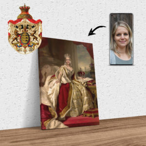 Ihr Foto als königliches Portrait Queen Victoria