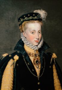 Porträt von Anna von Österreich, Königin von Spanien