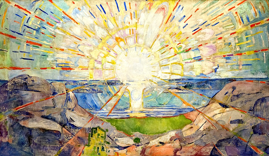 Edvard Munch Die Sonne