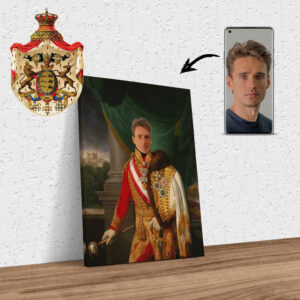 Ihr Foto als königliches Portrait Ferdinand I König von Österreich